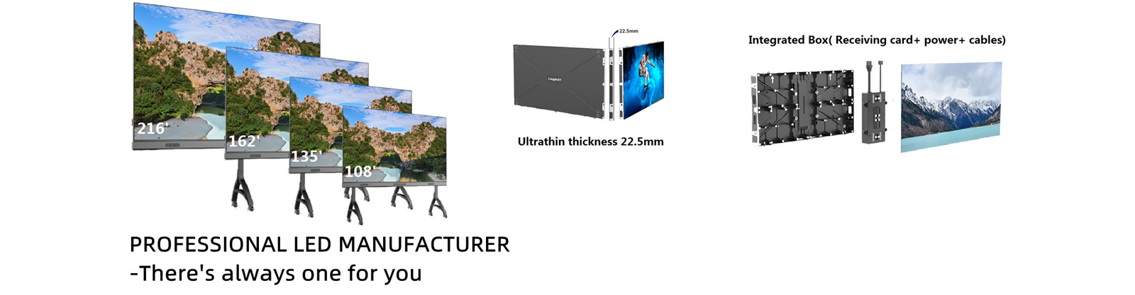 Màn hình LED đầy đủ màu trong nhà