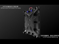 Tủ nhôm trong nhà và ngoài trời 640*640*61.5mm phù hợp với module màn hình LED 320*160mm