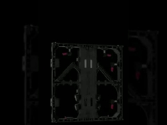 Tủ nhôm 500mm*500mm phù hợp với module màn hình LED 250mm*250mm