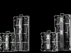500mm * 1000mm Aluminium Cabinet Suits cho các mô-đun 250mm * 250mm