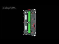 Cấu trúc tủ LED cho thuê 500*1000MM