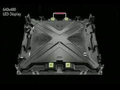 640 * 480mm màn hình LED Cấu trúc tủ màn hình Trung 10S