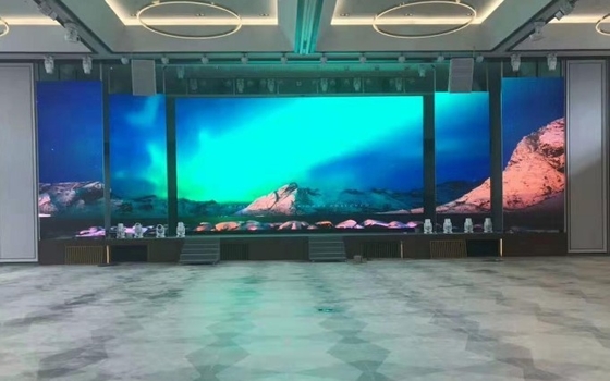 Màn hình LED Longda trong nhà Tủ treo tường video bền 320 × 160mm 3840hz