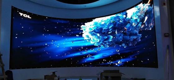 Màn hình màn hình nội thất đầy màu LED 800cd 250000 pixel Ultra Light