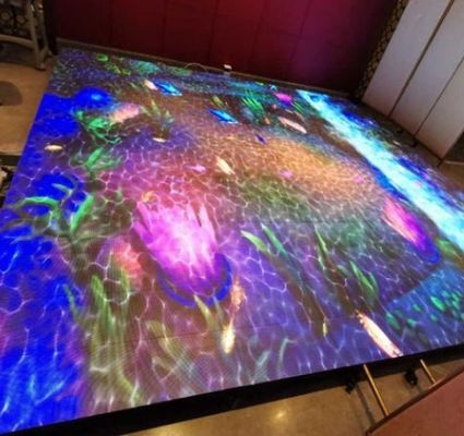 Tiết kiệm năng lượng Concert Light Up Led Dance Floor Panel Novastar 14bits