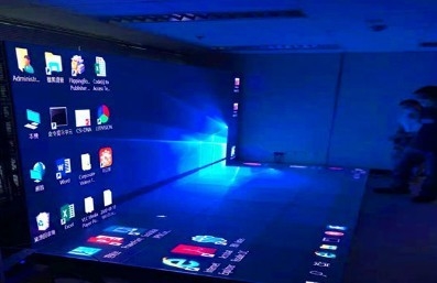 Cho thuê sàn khiêu vũ có ánh sáng Disco 43222 pixel / M2 250 * 250mm Khoảng cách xem 40m