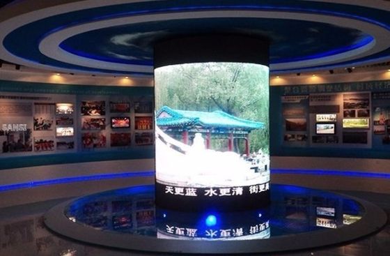 SMD2121 256 × 128mm LED Mô-đun linh hoạt P4 Màn hình quảng cáo bền trong nhà