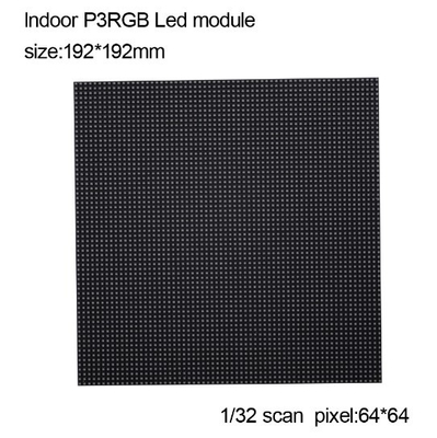 Mô-đun màn hình LED trong nhà HD P3 1R1G1B Tốc độ làm mới cao 3840Hz cho nhà thờ