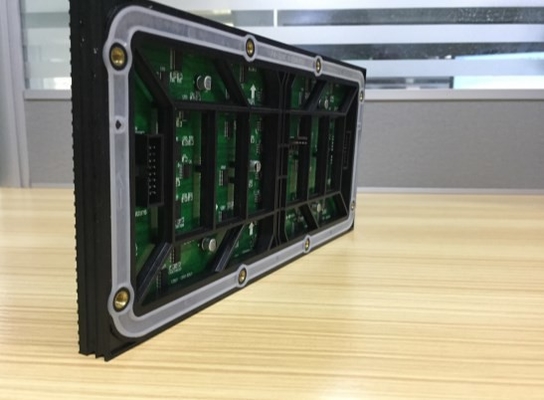 Màn hình treo tường video LED ngoài trời tùy chỉnh Tủ sắt chống nước IP65