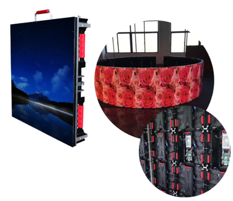 Màn hình LED cho thuê tốc độ làm mới cao 3840Hz Thang màu xám 14 bit