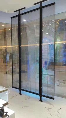 Màn hình LED kính trong suốt có độ minh bạch cao với góc nhìn rộng và tiêu thụ điện năng thấp cho sử dụng trong nhà và ngoài trời