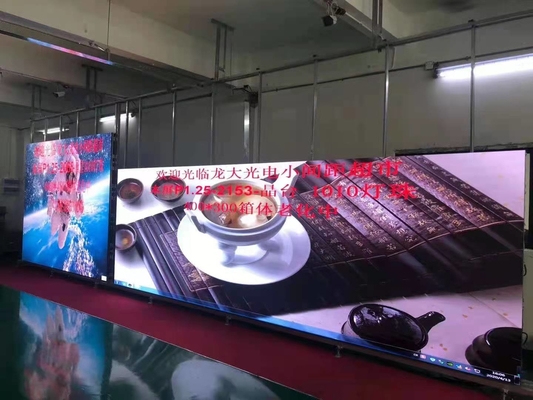Mật độ cao 640000 Pixels/㎡ Màn hình LED pixel nhỏ Tối đa. 800W/㎡ Công suất tiêu thụ