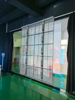 Màn hình LED trong suốt 75% Không gian lắp đặt trong nhà / ngoài trời