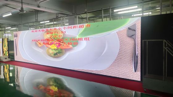 1.25mm Độ sáng cao Màn hình LED Pixel nhỏ Max. 800W / m2 cho màn hình nội thất