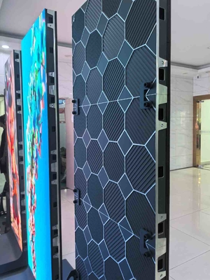 HD Indoor P2.5 gấp Bracket Poster màn hình LED cho trung tâm mua sắm Video Wall