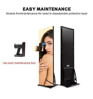 Tiết kiệm năng lượng, nối liền trong nhà P1.86 màn hình LED Bảng quảng cáo Video Player 100.000 tuổi thọ