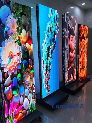HD Full Color Indoor LED Display Poster Quảng cáo Video Player P1.25 P1.538 P1.86 P2 P2.5 P3