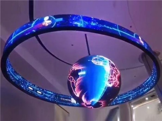 Tủ LED mềm P1.86 2800 ~ 3840 HZ Mô-đun linh hoạt