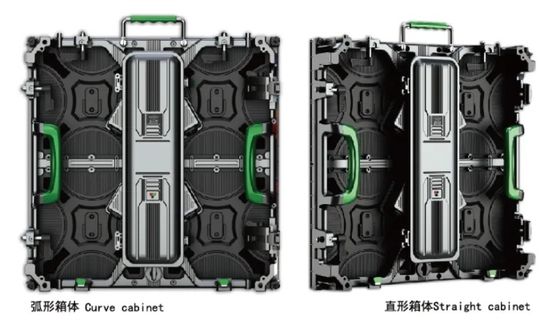 Màn hình LED cho thuê tủ nhôm P3.91 Màn hình LED phẳng HD ngoài trời trong nhà