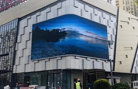 Longda P8 ngoài trời Full HD màu sắc hình ảnh tường quảng cáo màn hình LED 3840HZ màn hình LED chuyên nghiệp