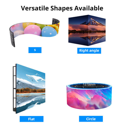 32 * 16cm Animation Pixel nhỏ LED hiển thị ODM 640 * 480mm Cabinet