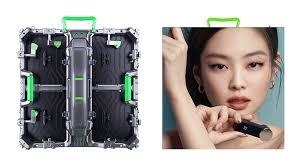 P3.91 Tủ nhôm đúc cao độ phân giải nội thất thuê màn hình LED