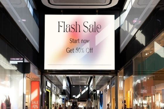 Màn hình LED hiển thị màu trong nhà cho cửa hàng với giá rẻ hơn