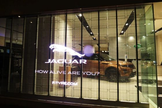 Màn hình LED lưới trong suốt 3m*2.5m cho cửa hàng bán lẻ, cửa sổ rèm