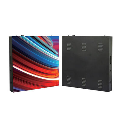 Biển quảng cáo kỹ thuật số P10 độ sáng cao ngoài trời 960*960mm Tủ sắt cho màn hình thương mại