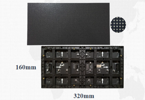 240 * 120mm Quảng cáo trong nhà Màn hình Led đủ màu FPC Mô-đun Led mềm IP43