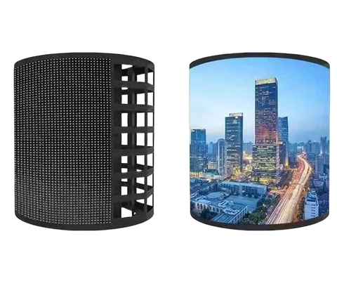 Quảng cáo khán phòng Bảng điều khiển Led cong 180W / Sqm 320 * 160mm 140deg Ngang