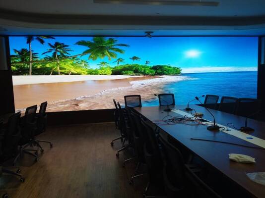 P1.86 Màn hình LED pixel nhỏ, mỏng nhẹ, tủ LED, ứng dụng cho trưng bày bảo tàng