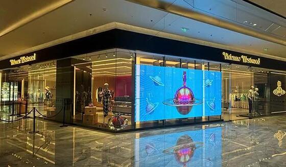 Màn hình LED cửa sổ trong nhà màu đầy đủ P3.91 Tường LED sàn hòa nhạc đầy màu sắc