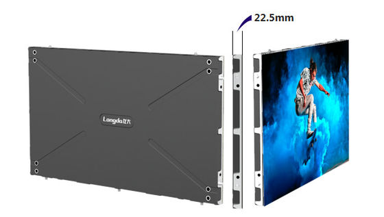 Tất cả trong một màn hình LED HD P1. 87 với siêu mỏng 22. 5mm màn hình LED Cabinet Wall