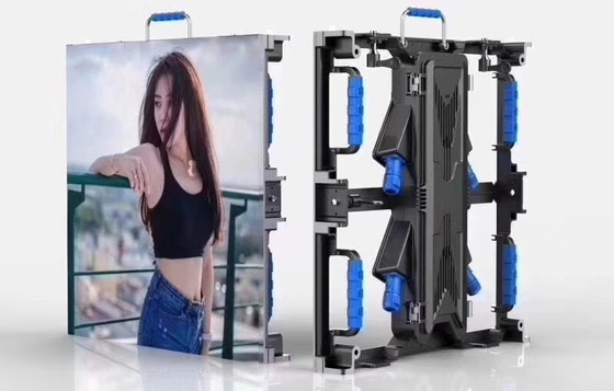Tủ màn hình Led SMD2121 Bảng video màn hình ngoài trời 65410dots / Sqm
