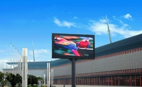 Màn hình quảng cáo ngoài trời TV LED P6 Màn hình hiển thị ODM 160deg Góc nhìn