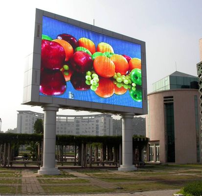 P4mm Tường video Led ngoài trời Màn hình quảng cáo IP65 62500 Dots / M2 CCC