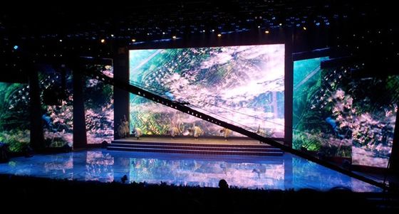 Màn hình LED cho thuê trong nhà màu đầy đủ 900cd P3.91 Tường ma trận LED CCC 65410 Pixels