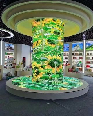 Màn hình màn hình nội thất đầy màu LED 800cd 250000 pixel Ultra Light