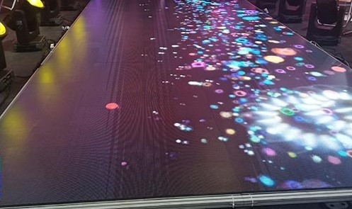 SMD2121 Cho thuê đèn vũ trường 0.5 * 1m Led phát sáng cho sàn khiêu vũ Cho thuê P3.91mm