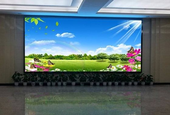 P1.875 Màn hình quảng cáo Led lớn trong nhà thương mại 48 X 48cm 600cd