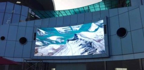 LONGDA Flexible Curved Video Screen P5 ngoài trời chống nước 40000 điểm / m2