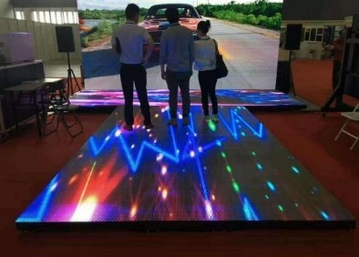 Màn hình LED sàn khiêu vũ quét 1/10 màu đầy đủ W40 * H40dots 25600 Dots / M2