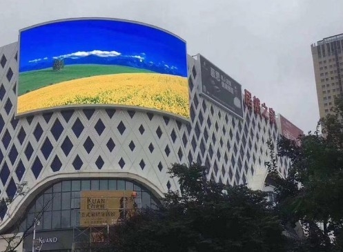 Sân vận động P10 Video Led linh hoạt Tường hợp kim magiê