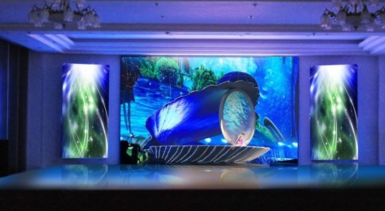 65536 điểm / Sqm Led Stage Backdrop Screen Hanging SMD Display RGB 3IN1
