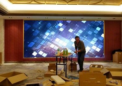 Nội thất P2. 5 màn hình hiển thị LED pitch Pixel nhỏ độ nét cao 3840hz cho văn phòng công ty