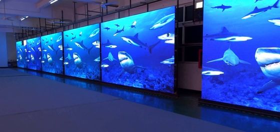 P1.86 Màn hình LED pixel nhỏ, mỏng nhẹ, tủ LED, ứng dụng cho trưng bày bảo tàng