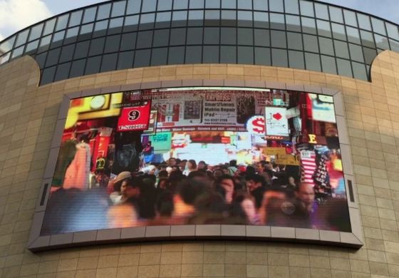 P3 1/20 quét 900cd / M2 Màn hình hiển thị LED video ngoài trời lớn ngoài trời Màn hình Plexiglass