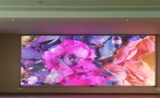 Trung tâm mua sắm Màn hình LED Pixel nhỏ Treo tường 300W / M2 32 X 16 ROHS CCC