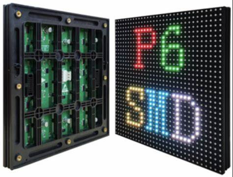Màn hình hiển thị Led ngoài trời chống thấm nước đầy đủ 32x32 chấm P6 IP65 FCC